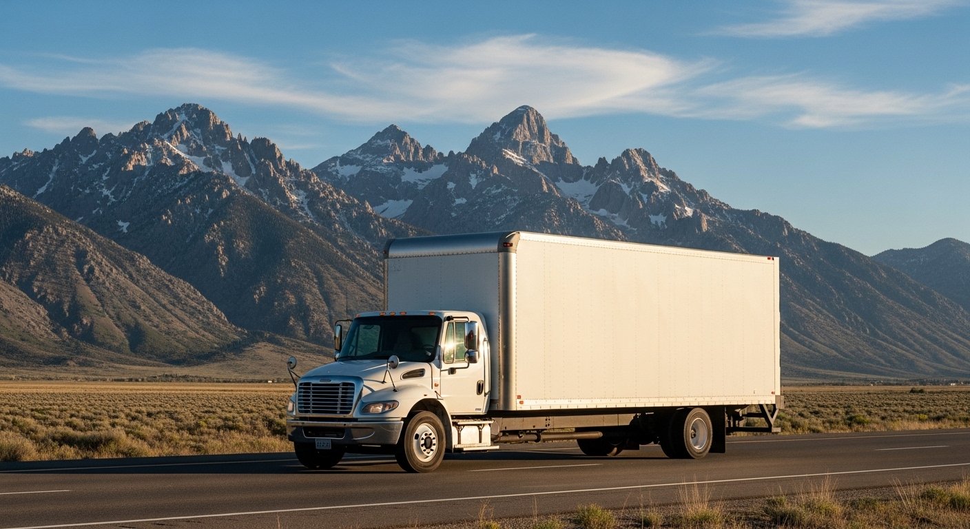 Road freight visual supplied for Charles Warren Logistics